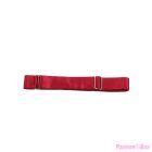 SUBBLIME - 955397 DRESS WITH BURGUNDY LEATHER STRAPS S/M