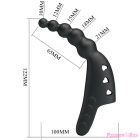 PRETTY LOVE - JORDIN FINGER VIBRATOR 10 VIBRATIONS BLACK