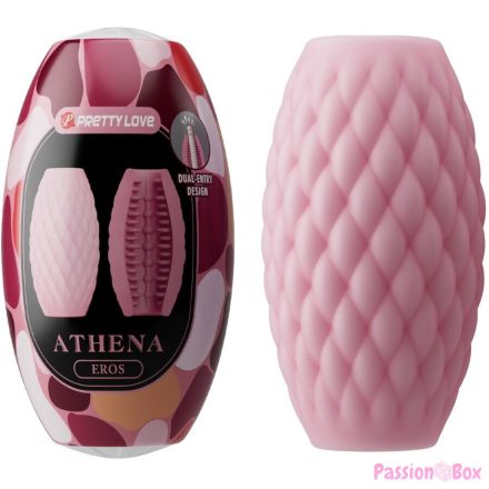 PRETTY LOVE - ATHENA EROS SILICONE MALE MASTURBATOR PINK
