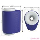 PRETTY LOVE - DJ LADY MALE MASTURBATOR WITH VIBRATION 5 SETTINGS PURPLE