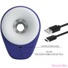 PRETTY LOVE - DJ LADY MALE MASTURBATOR WITH VIBRATION 5 SETTINGS PURPLE