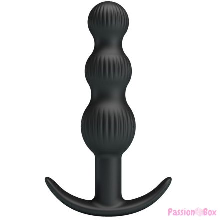 PRETTY LOVE - SIDNEY ANAL VIBRATOR 10 VIBRATIONS BLACK