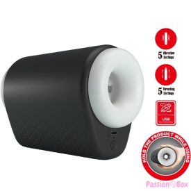   PRETTY LOVE - DJ GIRL MALE MASTURBATOR WITH VIBRATION 5 SETTINGS NEGRO