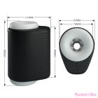 PRETTY LOVE - DJ GIRL MALE MASTURBATOR WITH VIBRATION 5 SETTINGS NEGRO