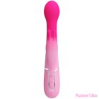 PRETTY LOVE - DEJON 3 IN 1 MULTIFUNCTION RABBIT VIBRATOR PINK