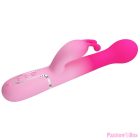 PRETTY LOVE - DEJON 3 IN 1 MULTIFUNCTION RABBIT VIBRATOR PINK