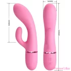 PRETTY LOVE - MARSKI RABBIT VIBRATOR & G-SPOT PINK