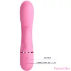 PRETTY LOVE - MARSKI RABBIT VIBRATOR & G-SPOT PINK
