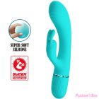 PRETTY LOVE - SCOCCO VIBRATOR RABBIT TURQUOISE