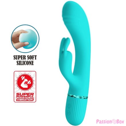 PRETTY LOVE - SCOCCO VIBRATOR RABBIT TURQUOISE