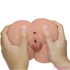 CRAZY BULL - BERNACE ASS VIBRATOR WITH REALISTIC VAGINA AND ANUS FLESH REMOTE CONTROL