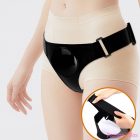 PRETTY LOVE - KYTON UNIVERSAL HARNESS BRIEFS WITH SQUIRTING DILDO 19 CM MULATO