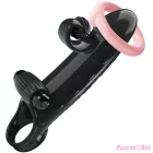 ROMANCE - VIBRATING PENIS SLEEVE BLACK