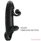 ROMANCE - VIBRATING PENIS SLEEVE BLACK