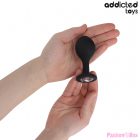 ADDICTED TOYS - SET OF 3 ANAL PLUG SILICONE WITH JEWEL