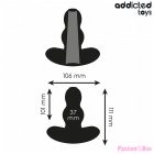 ADDICTED TOYS - HOLLOW ANAL PLUG SILICONE SIZE L 11.1 CM
