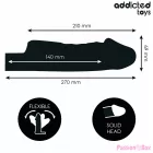 ADDICTED TOYS - TRANSPARENT PENIS SHEATH SIZE M 27 CM
