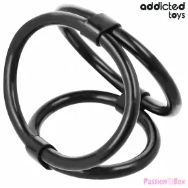 ADDICTED TOYS - TRIPLE PENIS RING