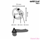 ADDICTED TOYS - TRIPLE PENIS RING