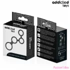 ADDICTED TOYS - PENIS RING WITH DIVIDERS FOR TESTICLES