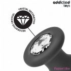 ADDICTED TOYS - ANAL PLUG WITH JEWEL SILICONE SIZE L 12.6 CM