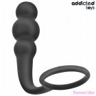 ADDICTED TOYS - ANAL PLUG WITH RING SILICONE MODEL 1