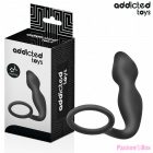 ADDICTED TOYS - ANAL PLUG WITH RING SILICONE MODEL 2