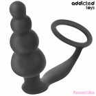 ADDICTED TOYS - ANAL PLUG WITH RING SILICONE MODEL 5