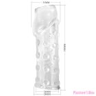 PRETTY LOVE - TIGHT AND VOLUMIZING PENIS SLEEVE TRANSPARENT