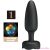 PRETTY LOVE - TARION ANAL PLUG WITH LED LIGHT BLACK 12.5 CM