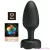 PRETTY LOVE - VARIAN ANAL PLUG WITH  LED LIGHT BLACK 10.8 CM