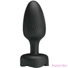 PRETTY LOVE - VARIAN ANAL PLUG WITH  LED LIGHT BLACK 10.8 CM