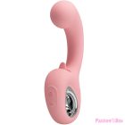 PRETTY LOVE - ERYNNYES G-SPOT VIBRATOR + CLITORIS STIMULATOR 10 VIBRATIONS PINK