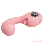PRETTY LOVE - ERYNNYES G-SPOT VIBRATOR + CLITORIS STIMULATOR 10 VIBRATIONS PINK