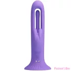 PRETTY LOVE - KILLMOULIS RABBIT VIBRATOR 12 VIBRATION MODES PURPLE