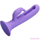 PRETTY LOVE - KILLMOULIS RABBIT VIBRATOR 12 VIBRATION MODES PURPLE
