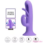PRETTY LOVE - KILLMOULIS RABBIT VIBRATOR 12 VIBRATION MODES PURPLE