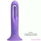PRETTY LOVE - KILLMOULIS RABBIT VIBRATOR 12 VIBRATION MODES PURPLE