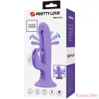 PRETTY LOVE - KILLMOULIS RABBIT VIBRATOR 12 VIBRATION MODES PURPLE
