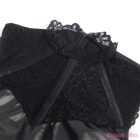 SUBBLIME - 957544 LACE COLLAR LEATHER DRESS BLACK S/M