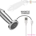 INTENSE - ANAL PLUG 10 VIBRATIONS METAL DILDO WITH REMOTE CONTROL S