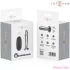 INTENSE - ANAL PLUG 10 VIBRATIONS METAL DILDO WITH REMOTE CONTROL S
