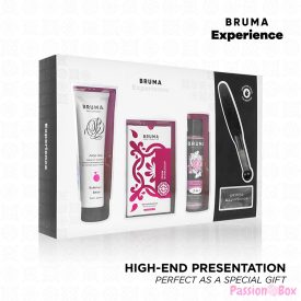   BRUMA XPERIENCE - SWEET GUM TEMPTATION KIT WITH ORGASM ENHANCER