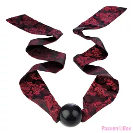 CALEXOTICS - SCANDAL BALL GAG WITH BLACK/RED BOW