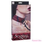 CALEXOTICS - SCANDAL NECKLACE WITH BLACK STRAP