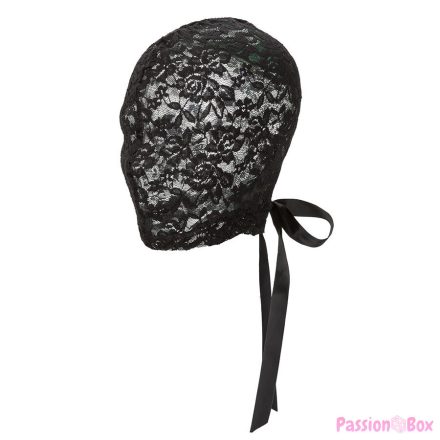CALEXOTICS - SCANDAL BLACK LACE BALALAVA WITH BOW