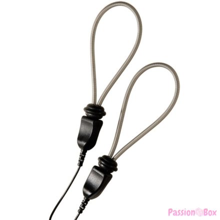 ELECTRASTIM - ELECTRALOOPS E-STIM ADJUSTABLE METAL PENIS RINGS