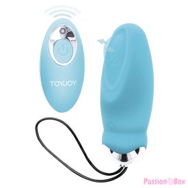   TOYJOY - HAPPINESS I'M SO EGGCITED REMOTE CONTROL VIBRATOR BLUE