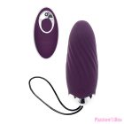 TOYJOY - HAPPINESS KNOCK KNOCK EGGSTAVAGANT VIBRATOR WITH REMOTE CONTROL PURPLE