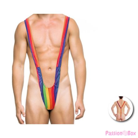 PRIDE - MEN'S TRIKINI RAINBOW FLAG